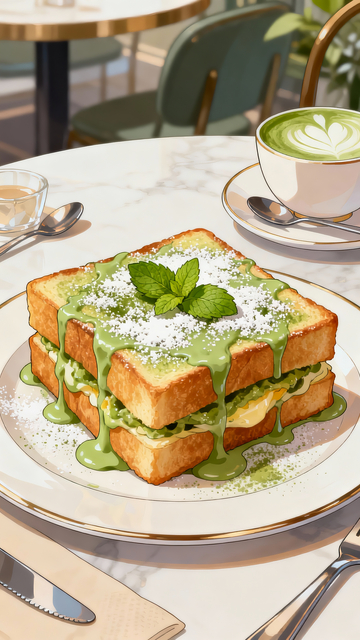 斑斓炼奶西多士2