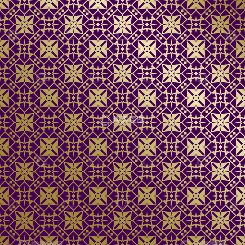 源文件下载【趣麦麦图】紫金几何装饰花纹背景图277