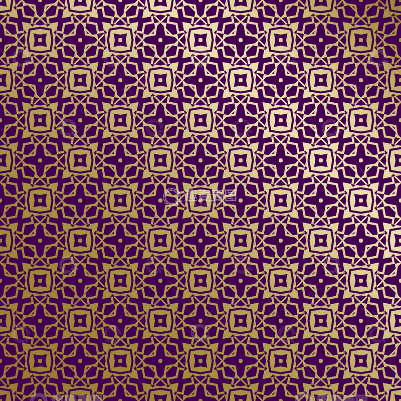 源文件下载【趣麦麦图】紫金几何装饰花纹背景图280