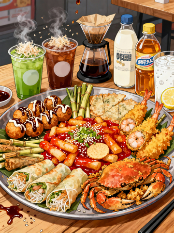 漫画超大份小吃拼盘2