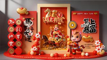 新年庆祝装饰素材