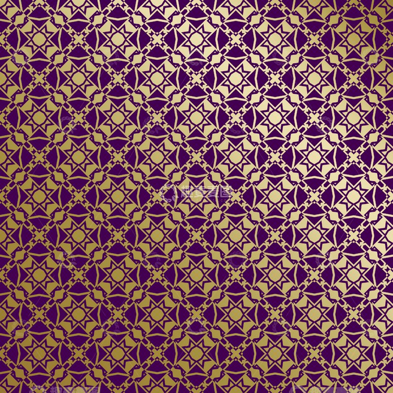 源文件下载【趣麦麦图】紫金几何装饰花纹背景图315