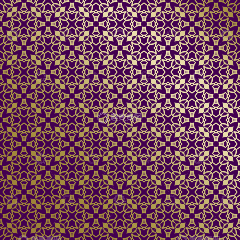 源文件下载【趣麦麦图】紫金几何装饰花纹背景图290