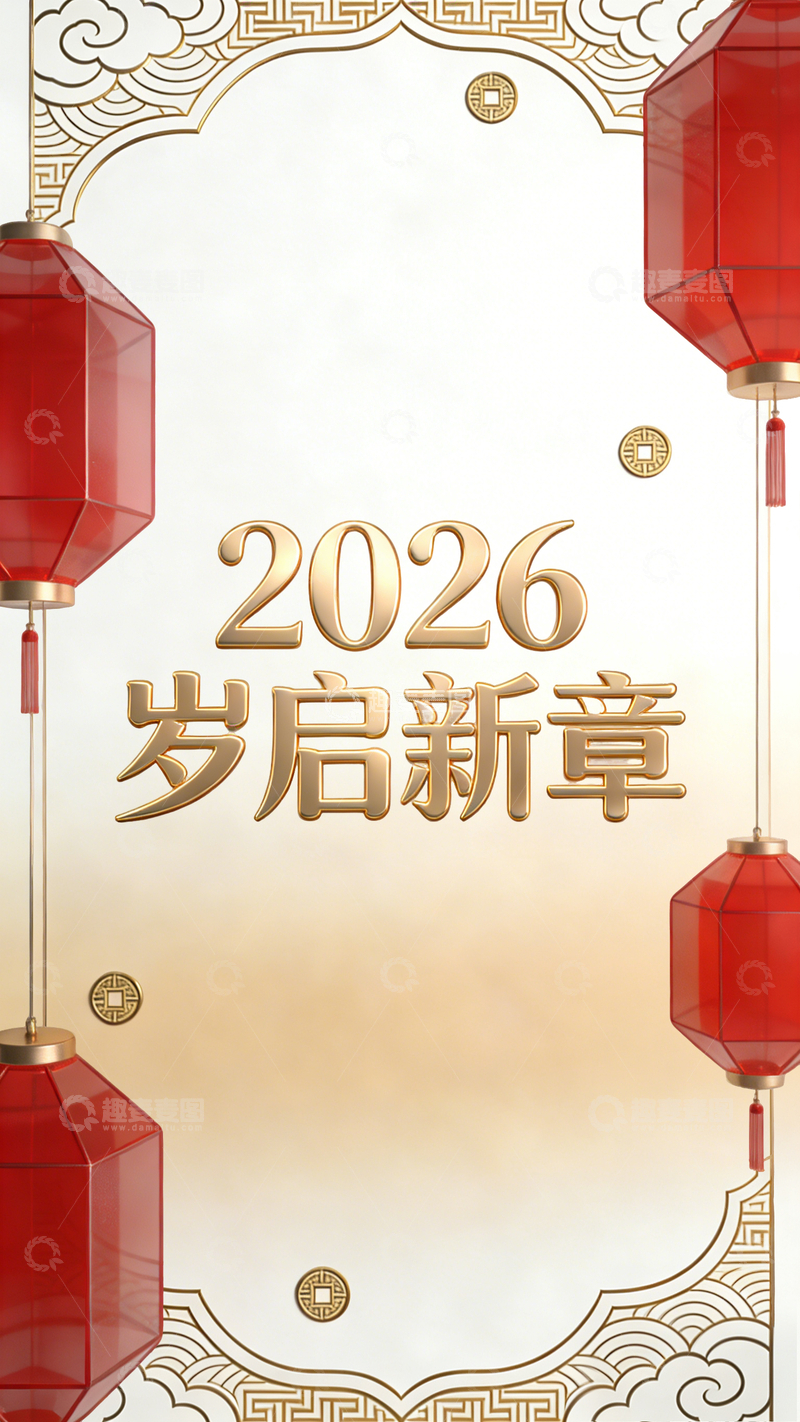 源文件下载【趣麦麦图】2026新春贺岁海报设计1
