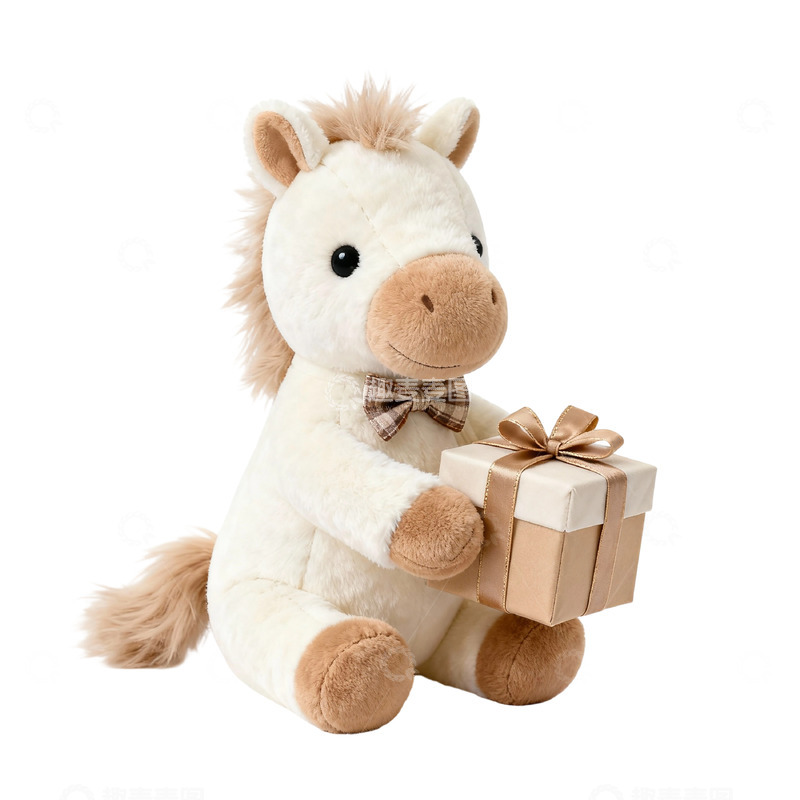 高清大图下载【趣麦麦图】可爱小马公仔玩具礼品