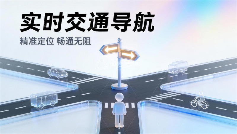 高清大图下载【趣麦麦图】实时交通导航保出行畅通