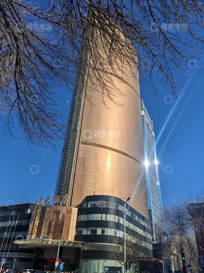 高清大图下载【趣麦麦图】现代都市高楼建筑风光