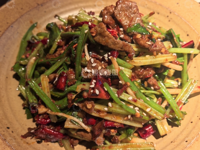 高清大图下载【趣麦麦图】家常炒菜盘1