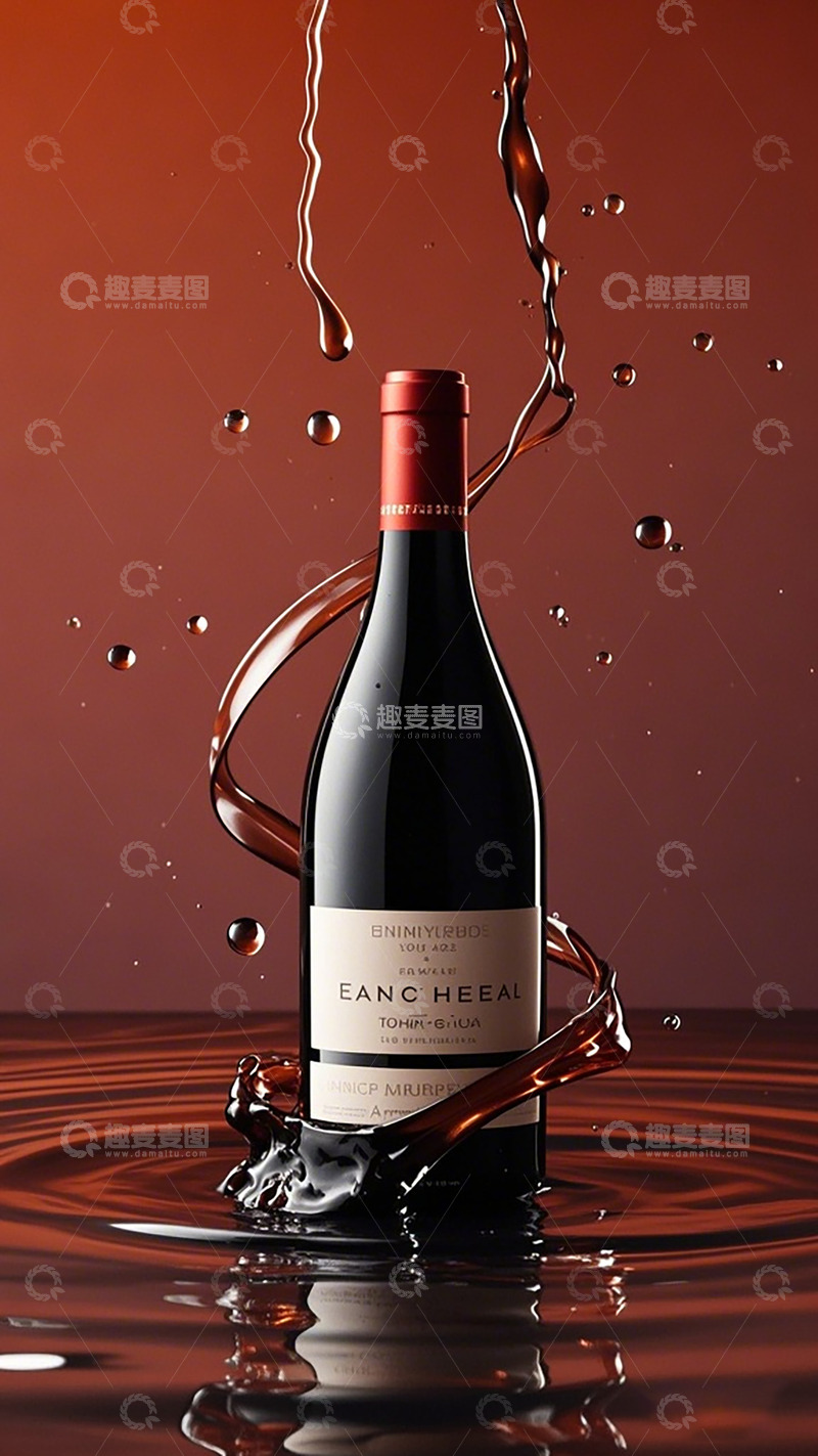 高清大图下载【趣麦麦图】红酒创意摄影素材