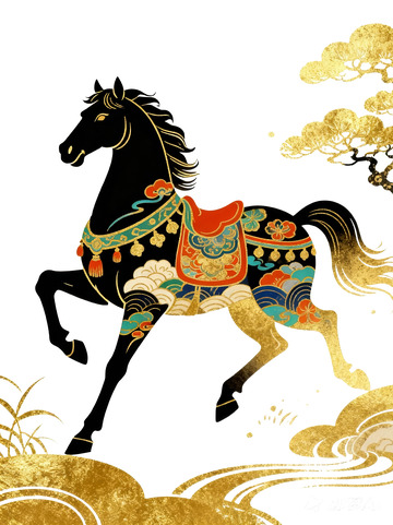 骏马  赤焰  幻色  