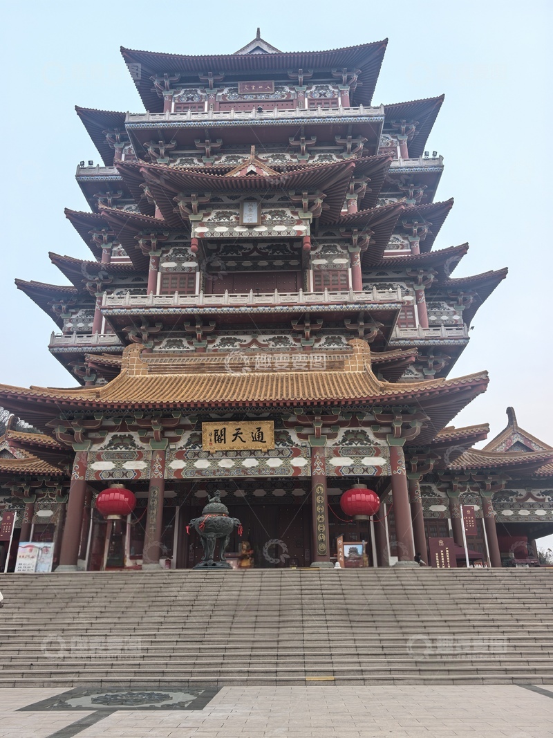 高清大图下载【趣麦麦图】-古塔风光建筑摄影