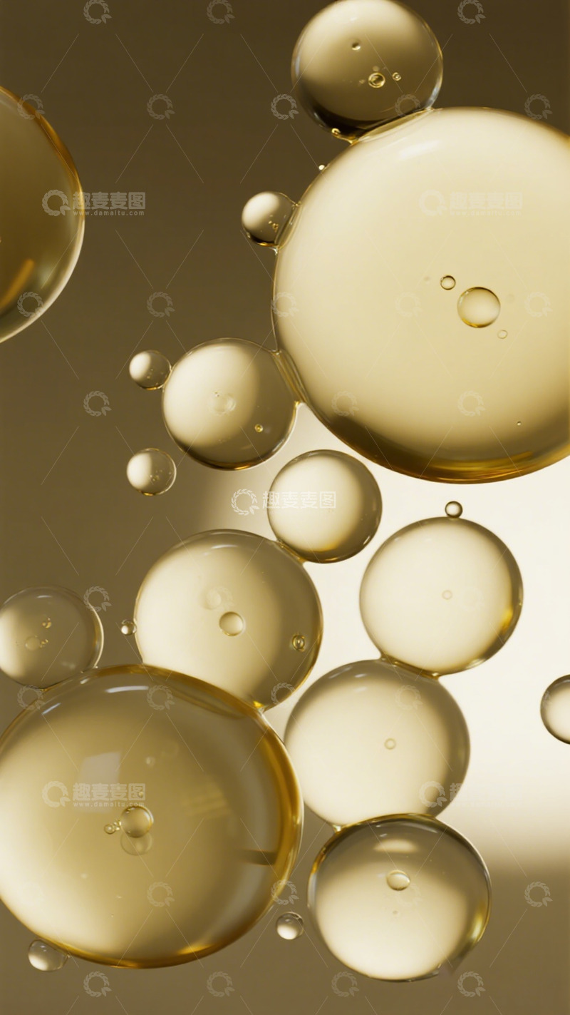 高清大图下载【趣麦麦图】油滴悬浮艺术摄影