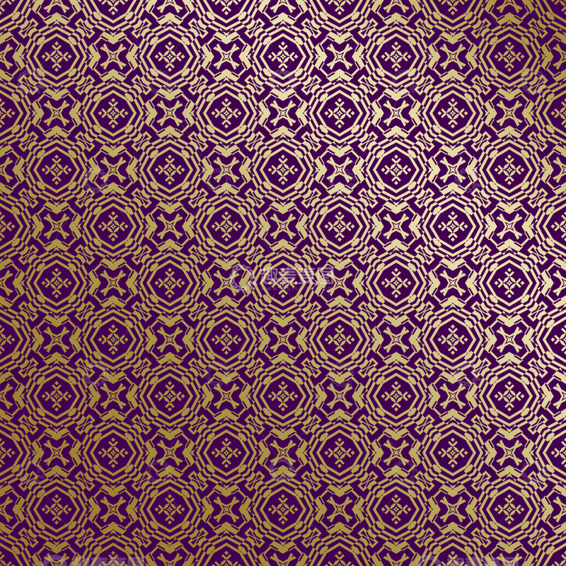 源文件下载【趣麦麦图】紫金几何装饰花纹背景图414