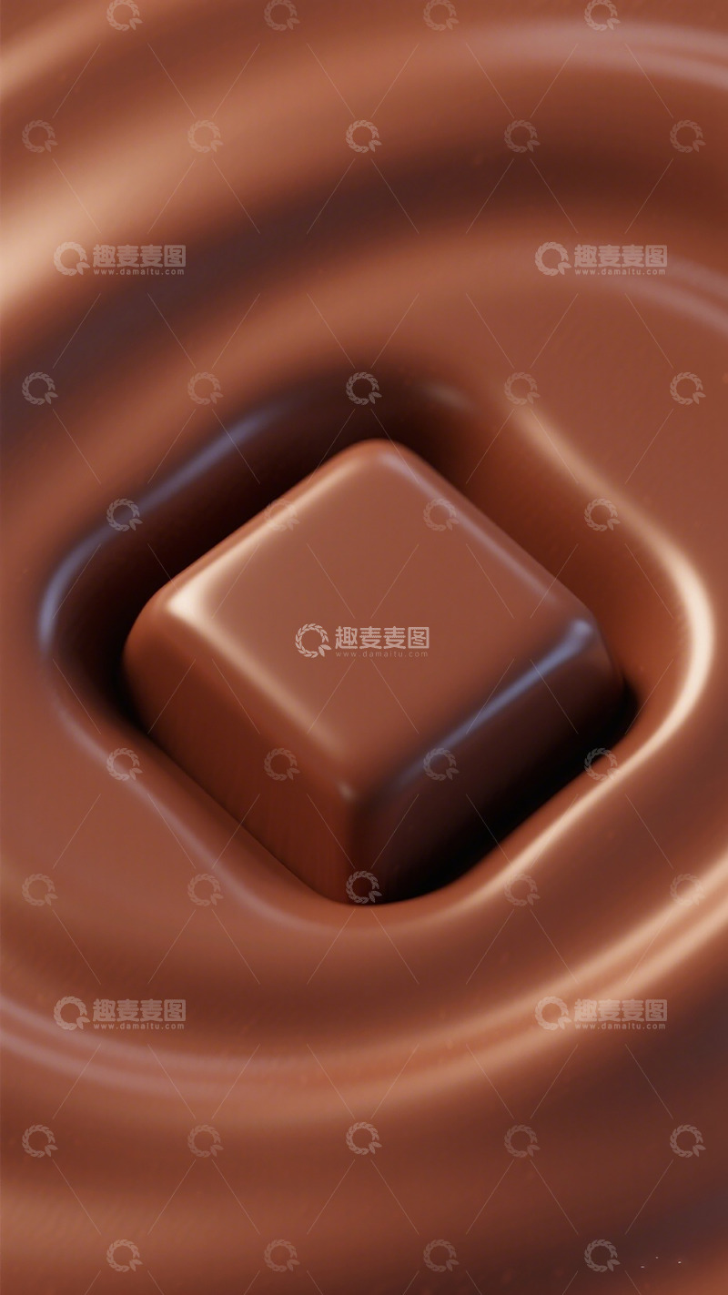 高清大图下载【趣麦麦图】巧克力特写摄影
