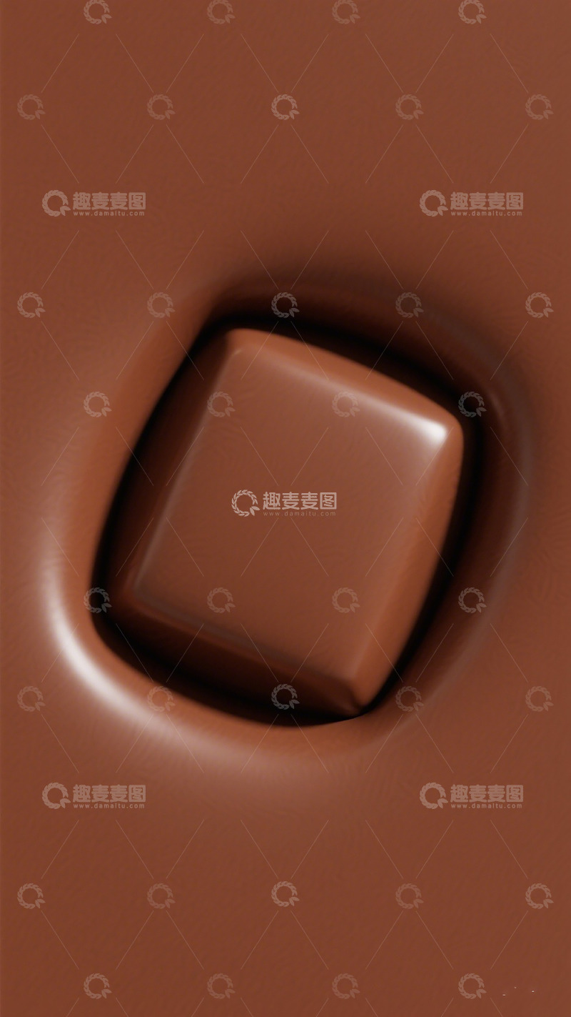 高清大图下载【趣麦麦图】巧克力方块特写