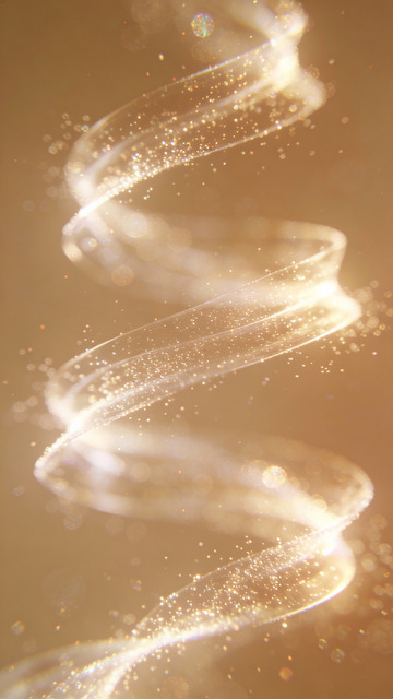 金光螺旋梦幻特效背景