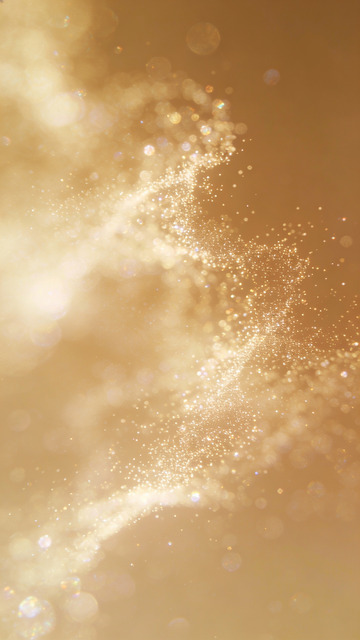 金光璀璨梦幻背景