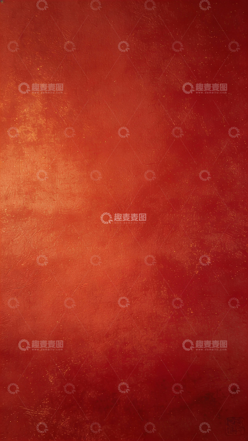 高清大图下载【趣麦麦图】赤红色渐变纹理背景