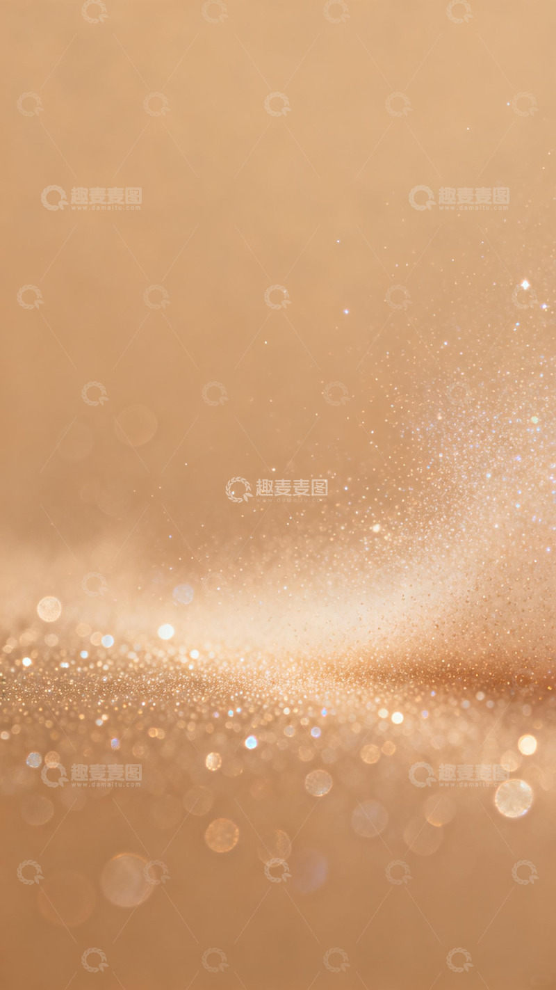 高清大图下载【趣麦麦图】金光闪耀梦幻背景素材