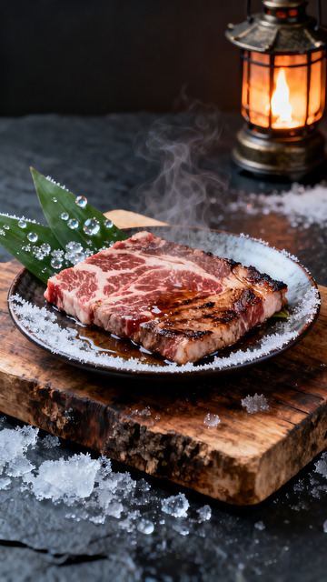 炭火烤肉美食摄影高清特写