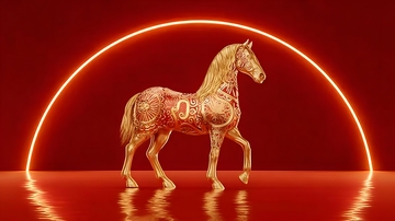 金光马雕塑艺术展示