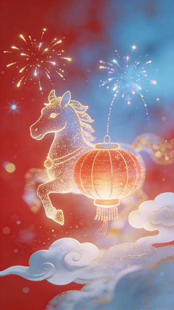 梦幻感春节小马3