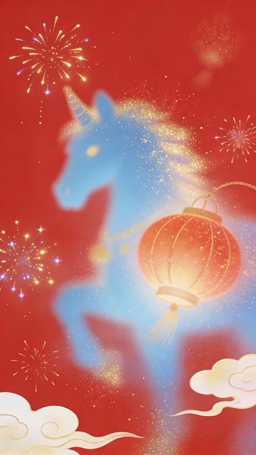 梦幻感春节小马2