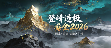 登峰造极之势，鎏金2026程