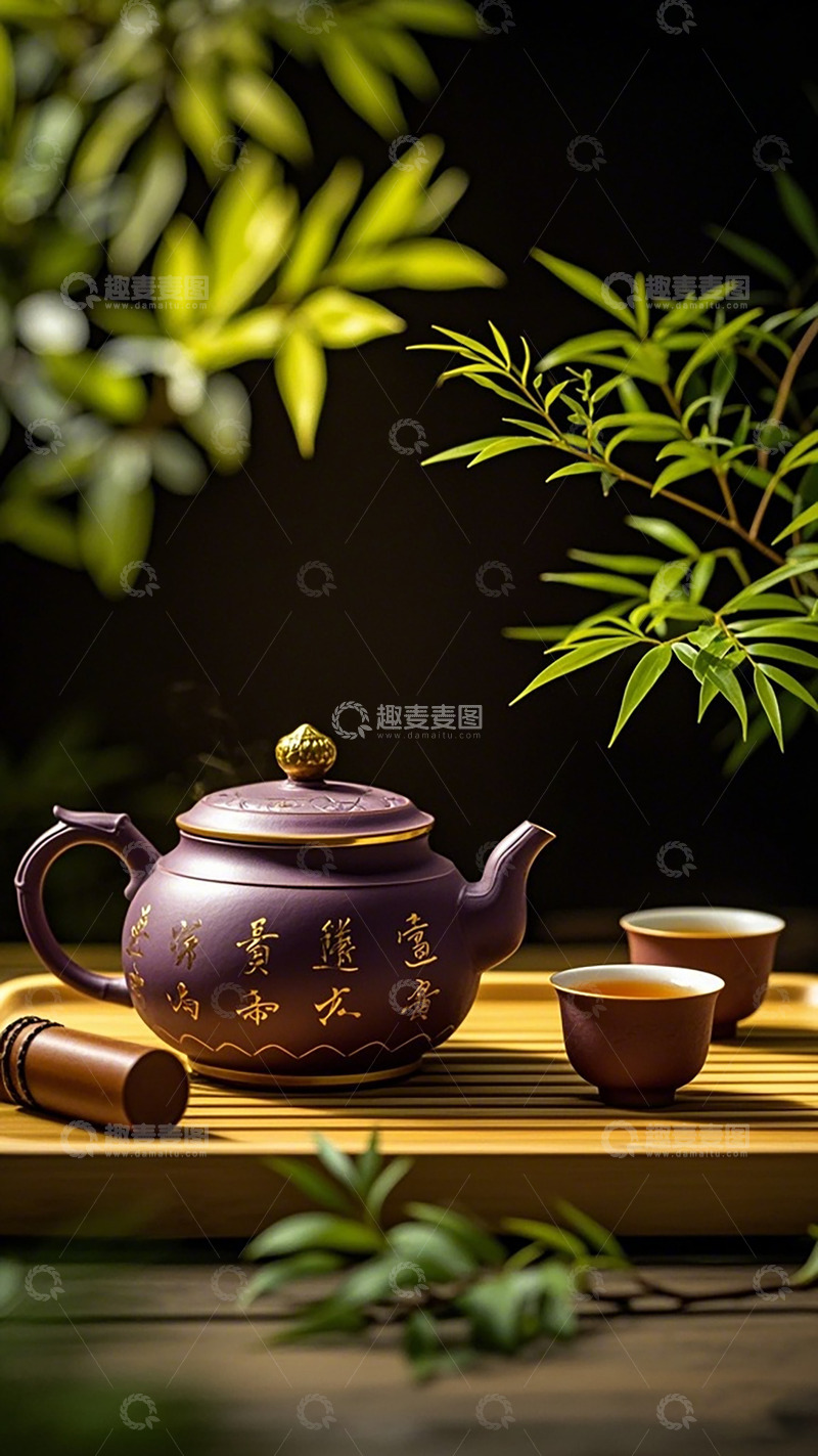 高清大图下载【趣麦麦图】紫砂茶具静物摄影