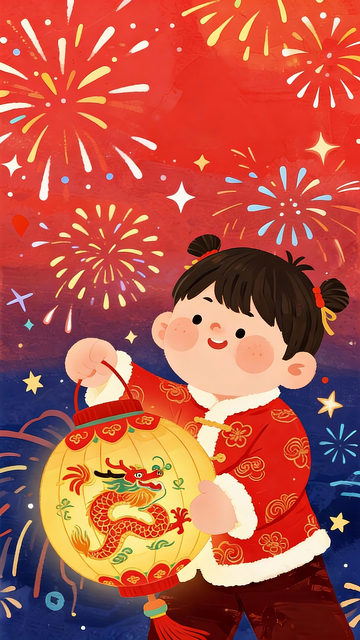 提灯笼的小朋友6