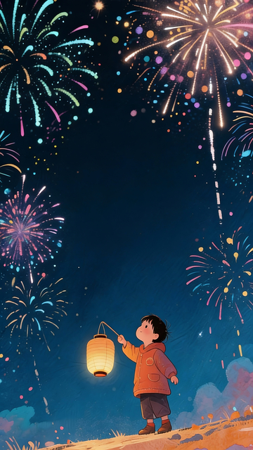 提灯笼的小朋友9