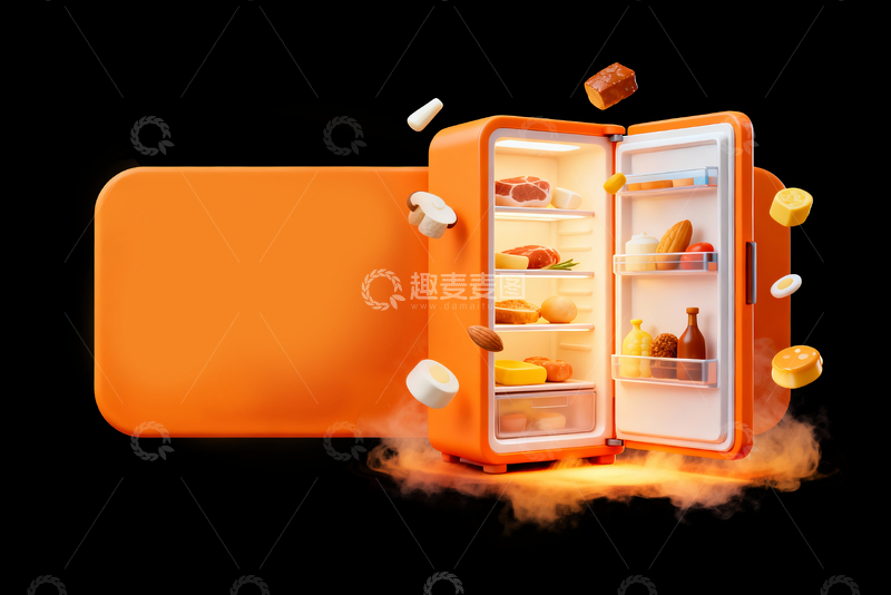 源文件下载【趣麦麦图】横条冰箱异型卡片3