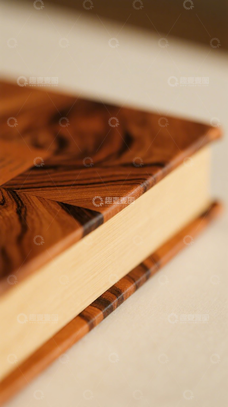 高清大图下载【趣麦麦图】木质书籍特写