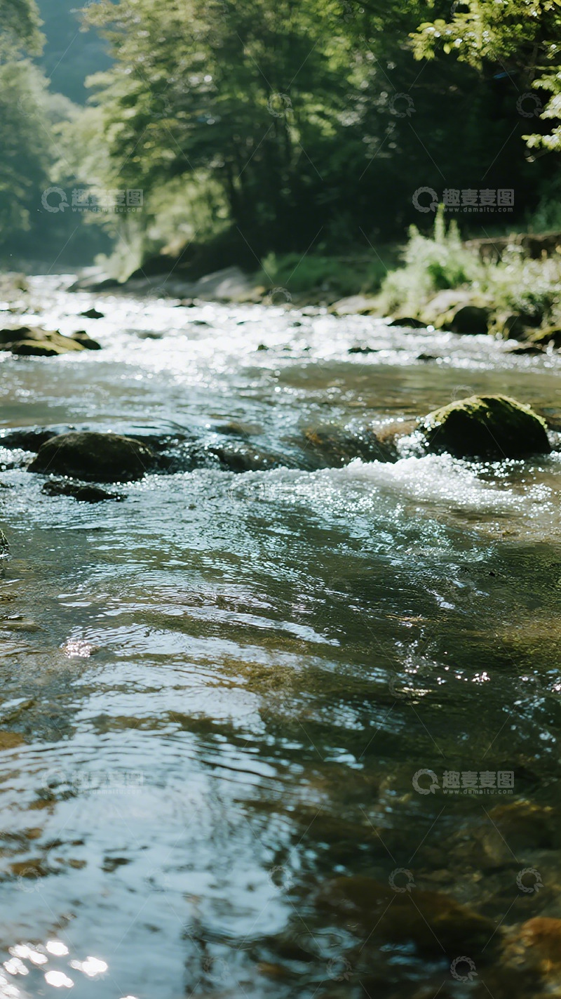 高清大图下载【趣麦麦图】溪流风光自然景色摄影图片