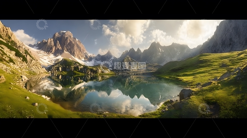高清大图下载【趣麦麦图】壮丽山水全景风光摄影