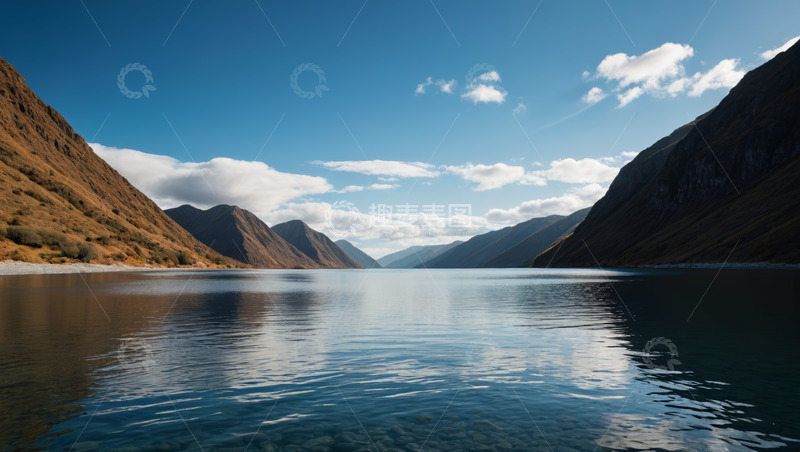 高清大图下载【趣麦麦图】山湖自然风光全景