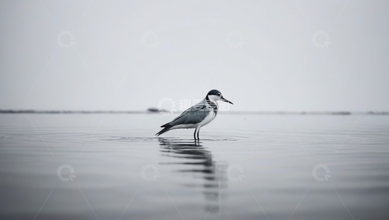 高清大图下载【趣麦麦图】水边站立的鸟