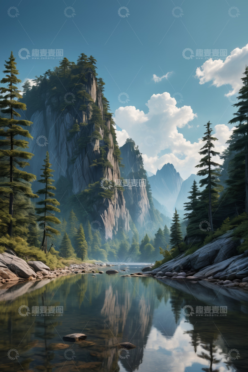 高清大图下载【趣麦麦图】山水森林自然风光