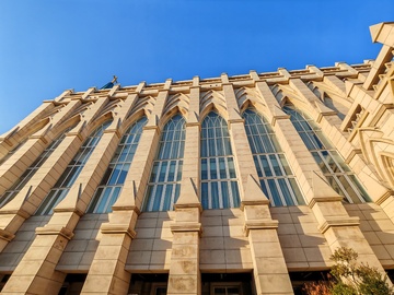 古典建筑外墙石材立面设计素材