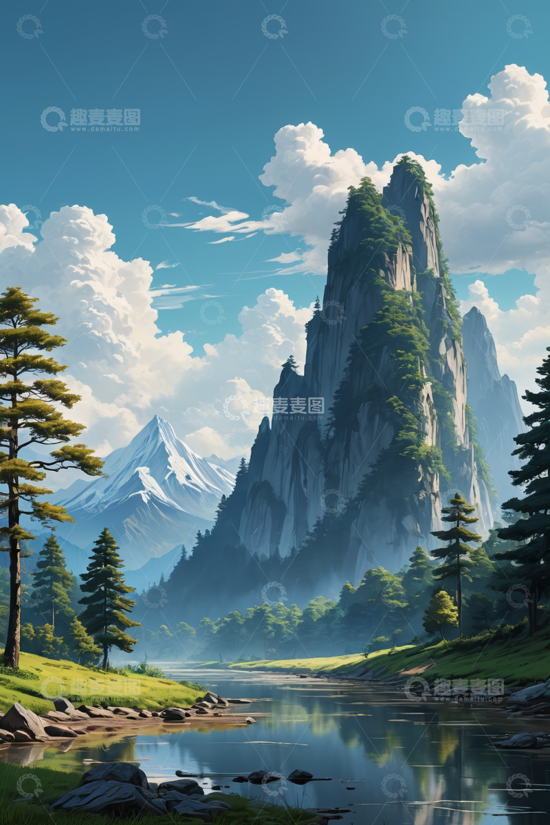 高清大图下载【趣麦麦图】自然风光山水景观