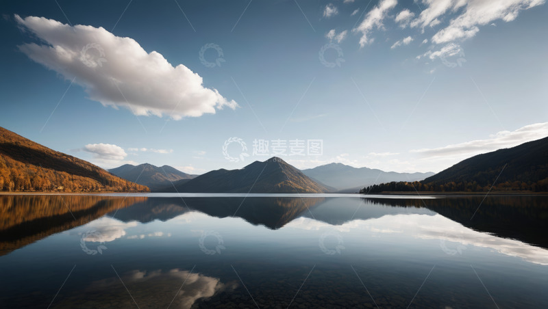 高清大图下载【趣麦麦图】山水湖泊自然风光