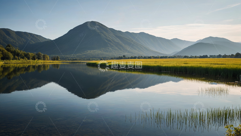 高清大图下载【趣麦麦图】山水湖泊自然风光美景