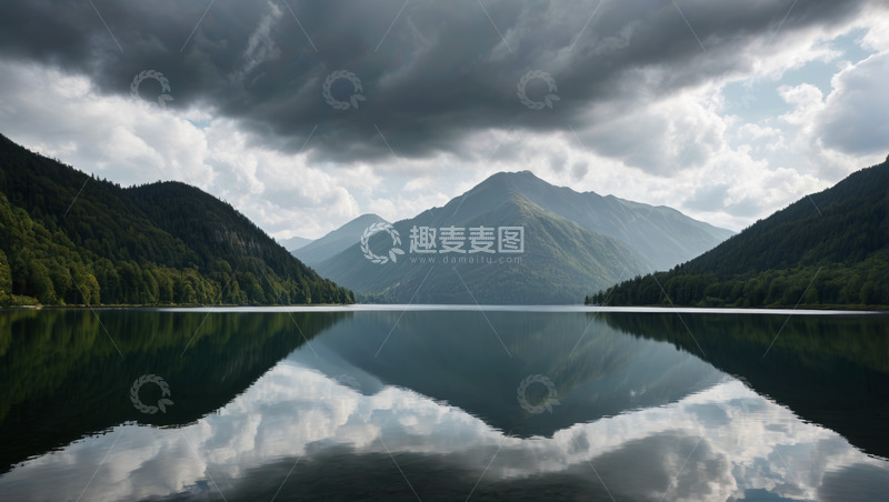 高清大图下载【趣麦麦图】山水湖泊自然风光