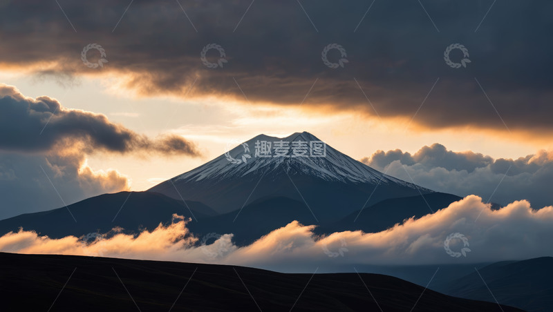 高清大图下载【趣麦麦图】日本富士山自然风光景色