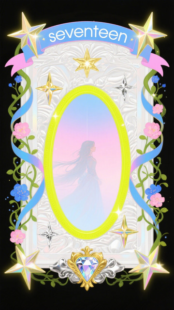 魔法少女卡片星光装饰设计