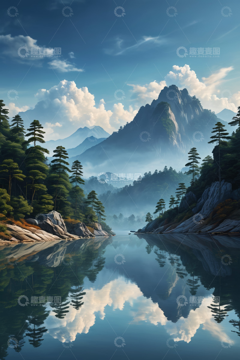 高清大图下载【趣麦麦图】山水风光自然景色