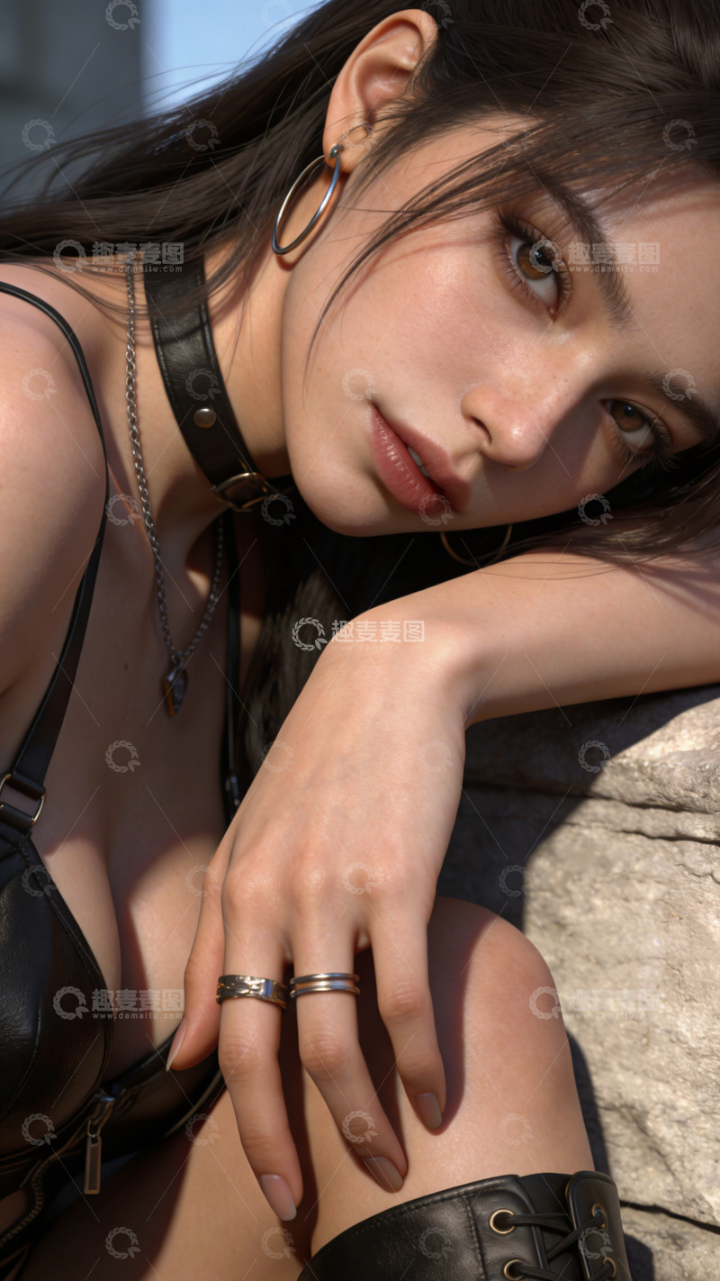 高清大图下载【趣麦麦图】时尚女性写真