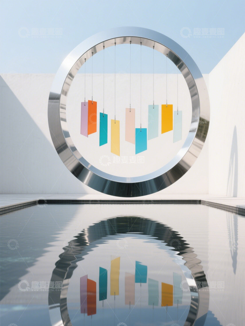 高清大图下载【趣麦麦图】现代建筑彩色装饰设计