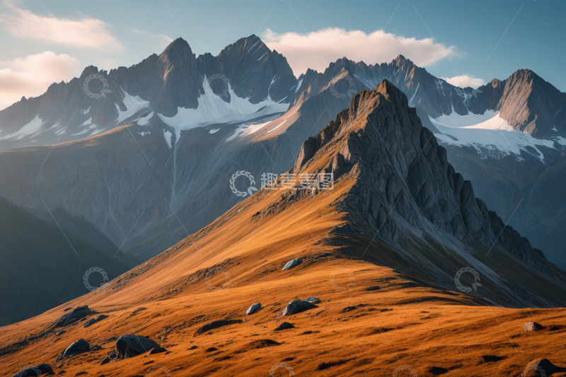 高清大图下载【趣麦麦图】山地自然风光全景