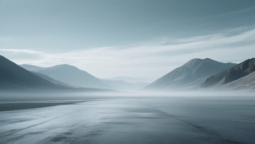 静谧山川风景摄影
